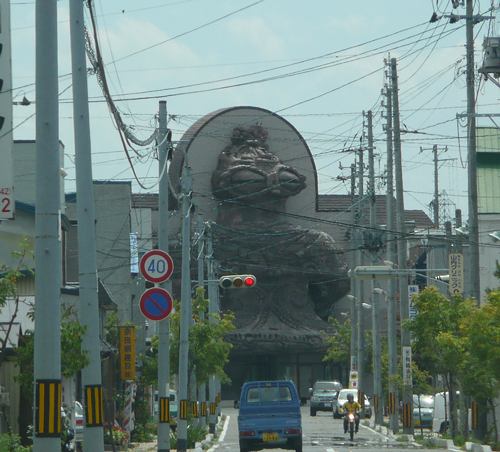 遠くから見た土偶